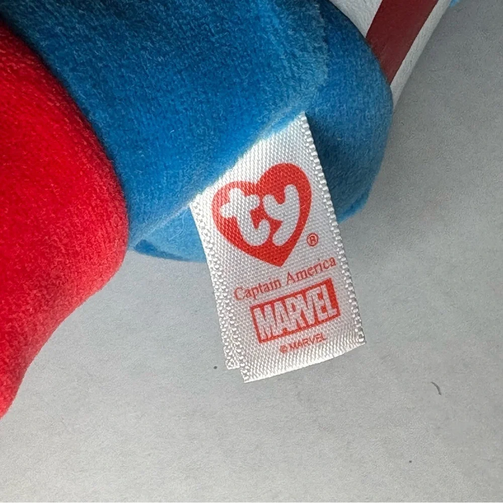 Ty Beanie Babies Marvel Avengers Captain America Plush
